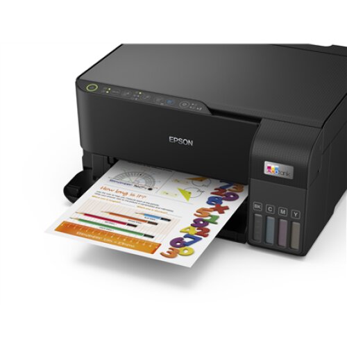 Epson Multifunctional printer , EcoTank L3550 , Inkjet , Colour , Inkjet Multifunctional Printer , A4 , Wi-Fi , Black
