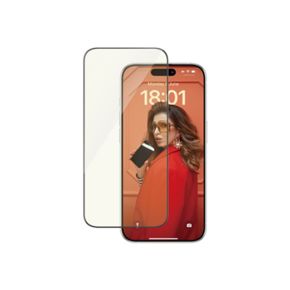 PanzerGlass , Screen protector , Apple , iPhone 15 Pro , Glass , Clear , Ultra-Wide Fit; Easy installation; Fingerprint resistant; Anti-blue light; Anti-reflective; Anti-yellowing , Eyecare
