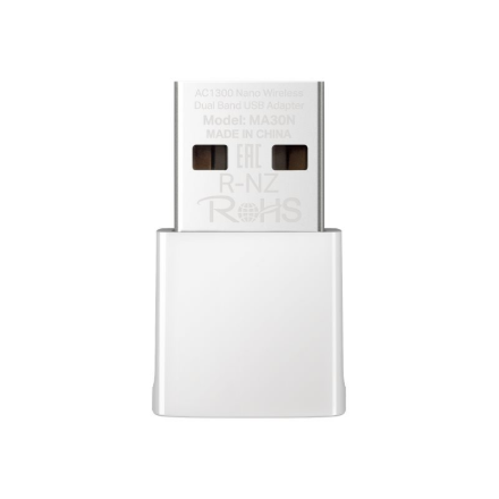 Mercusys AC1300 Nano Wireless Dual Band USB Adapter , Mercusys , AC1300 Nano Wireless Dual Band USB Adapter