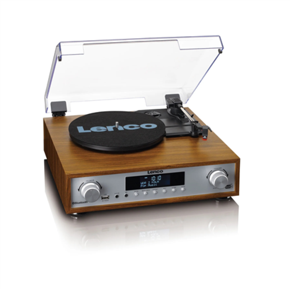 Lenco , HiFi Stereo system with Record Player, DAB+/FM radio, and Bluetooth , MC-160WD , Stereo system , USB port , AUX in