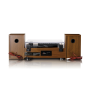 Lenco , HiFi Stereo system with Record Player, DAB+/FM radio, and Bluetooth , MC-160WD , Stereo system , USB port , AUX in