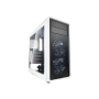 Fractal Design , Focus G , FD-CA-FOCUS-WT-W , Side window , Left side panel - Tempered Glass , White , ATX , Power supply included No , ATX