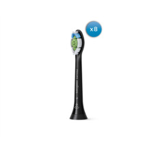 Philips , Toothbrush Heads , HX6068/13 Sonicare W2 Optimal White , Heads , For adults , Number of brush heads included 8 , Number of teeth brushing modes Does not apply , Sonic technology , Black