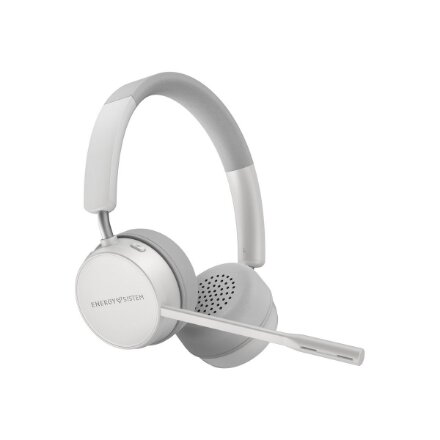 Energy Sistem Wireless Headset Office 6 White (Bluetooth 5.0, HQ Voice Calls, Quick Charge) , Energy Sistem , Headset , Office 6 , Wireless , Over-Ear , Wireless