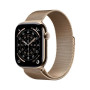 Apple Watch Series 11 , Smart watch , GPS (satellite) , LTPO OLED Always-On Retina display , Waterproof , Gold Titanium