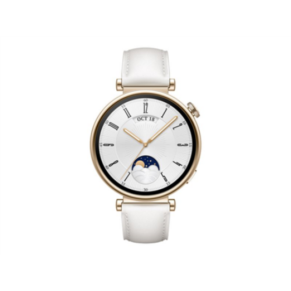 GT 4 (41mm) , Smart watch , GPS (satellite) , AMOLED , 1.32″ , Waterproof , White