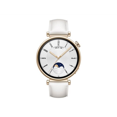 GT 4 (41mm) , Smart watch , GPS (satellite) , AMOLED , 1.32″ , Waterproof , White