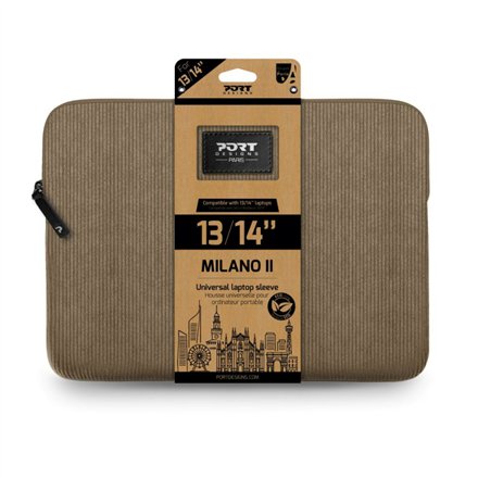 PORT DESIGNS MILANO II ECO , Fits up to size 13/14 , Sleeve , Brown
