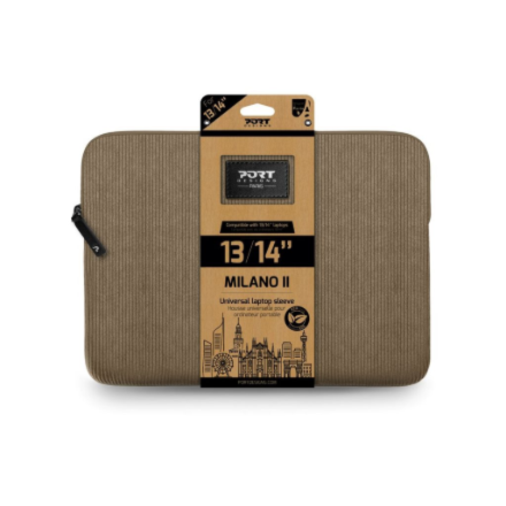 PORT DESIGNS MILANO II ECO , Fits up to size 13/14 , Sleeve , Brown