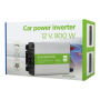 EnerGenie , 12 V Car power inverter, 800 W , EG-PWC800-01