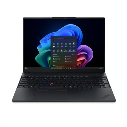 Lenovo ThinkPad E16 G4 Intel , Black , 16 , IPS , WUXGA , 1920 x 1200 pixels , Anti-glare , Intel Core 5 , 320 , 16 GB , SODIMM DDR5 , Solid-state drive capacity 512 GB , Intel Graphics , Windows 11 Pro , 802.11be , Bluetooth version 5.4 , Keyboard langua
