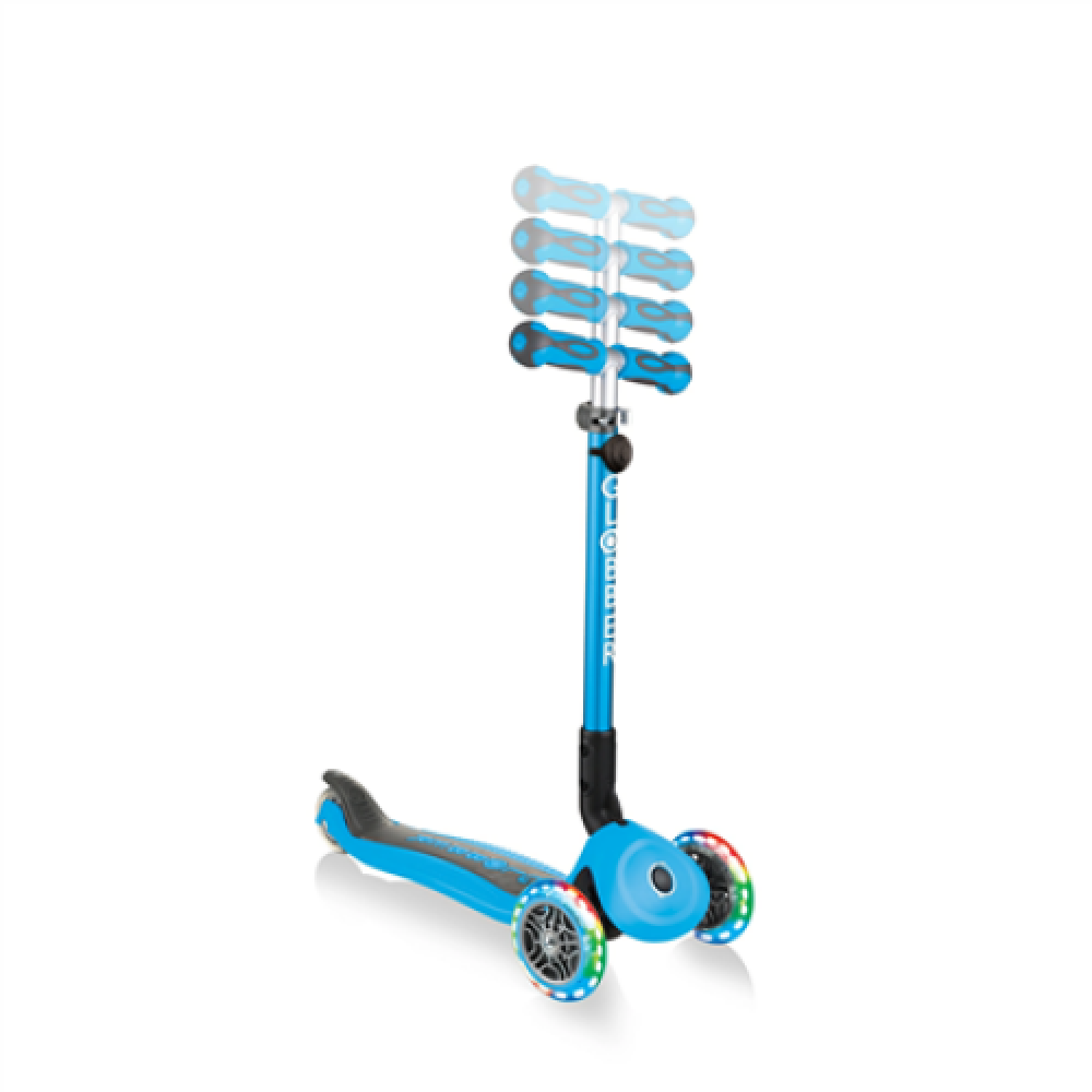 Globber , Scooter , Blue , Scooter Go Up Deluxe Lights