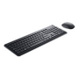 Dell KM3322W , Keyboard and Mouse Set , Wireless , Ukrainian , Black , Numeric keypad