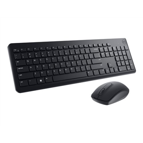 Dell Keyboard and Mouse , KM3322W , Keyboard and Mouse Set , Wireless , Batteries included , Wireless connection , Ukrainian , Black
