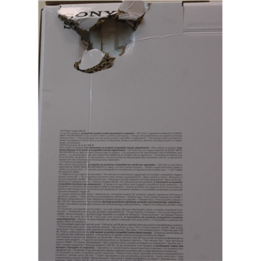 SALE OUT. Sony SA-SW5 Wireless 300W Subwoofer for HT-A9/A7000 , Sony Speaker , Subwoofer for HT-A9/A7000 , DAMAGED PACKAGING , 300 W , Black , 2 Ω , Portable , Wireless connection