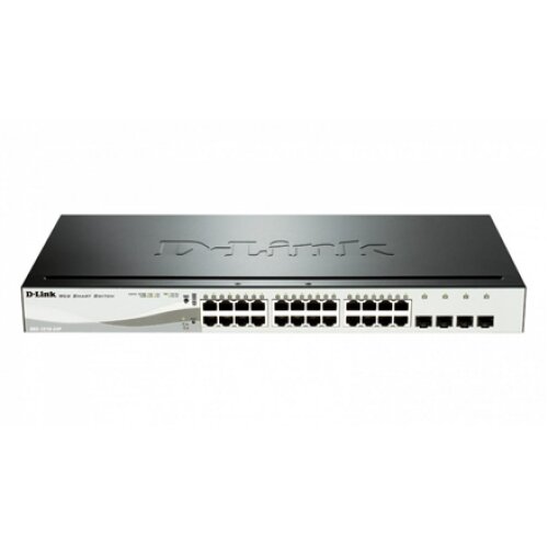 D-Link , DGS-1210 Series Smart Managed Gigabit Switches , DGS-1210-24P , Managed L2 , Desktop/Rackmountable