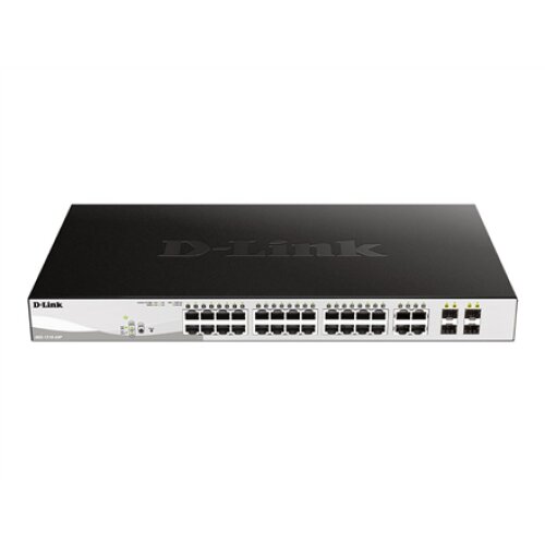 D-Link , DGS-1210 Series Smart Managed Gigabit Switches , DGS-1210-24P , Managed L2 , Desktop/Rackmountable
