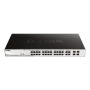 D-Link , DGS-1210 Series Smart Managed Gigabit Switches , DGS-1210-24P , Managed L2 , Desktop/Rackmountable , 10/100 Mbps (RJ-45) ports quantity , 1 Gbps (RJ-45) ports quantity , SFP ports quantity , PoE ports quantity , PoE+ ports quantity , Power supply