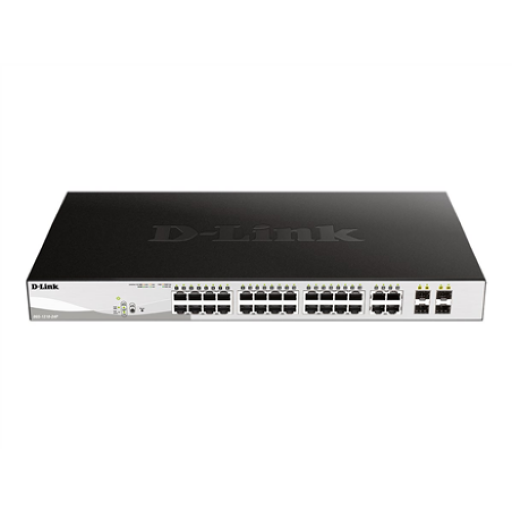 D-Link , DGS-1210 Series Smart Managed Gigabit Switches , DGS-1210-24P , Managed L2 , Desktop/Rackmountable