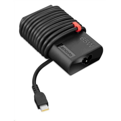 Lenovo , ThinkPad , 65W Slim , AC Adapter , The ThinkPad 65W Slim AC Adapter – USB Type-C is the new adapter designed with slimmer size and cable management. It is your perfect replacement or spare power adapter for your ThinkPad notebooks. , USB Type-C