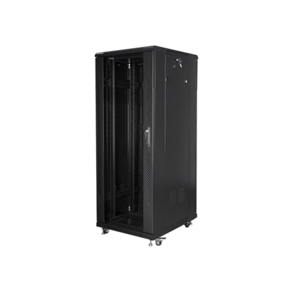Lanberg , Rack cabinet 19 free-standing 32U/600x800 (flat pack) , FF01-6832-12B , Black