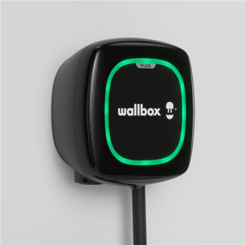 Wallbox Pulsar Plus Electric Vehicle charger, 5 meter cable Type 2, 7,4kW, RCD(DC Leakage) + OCPP, Black , Wallbox , Pulsar Plus Electric Vehicle charger, 5 meter cable Type 2, 7,4kW, RCD(DC Leakage) + OCPP, Black , 7.4 kW , Wi-Fi, Bluetooth , 5 m , Black