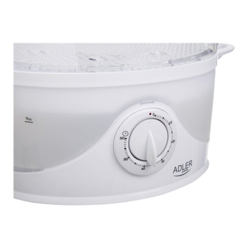 Adler , White , 800 W W , Number of baskets 3
