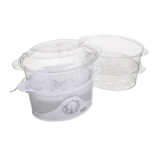 Adler , White , 800 W W , Number of baskets 3