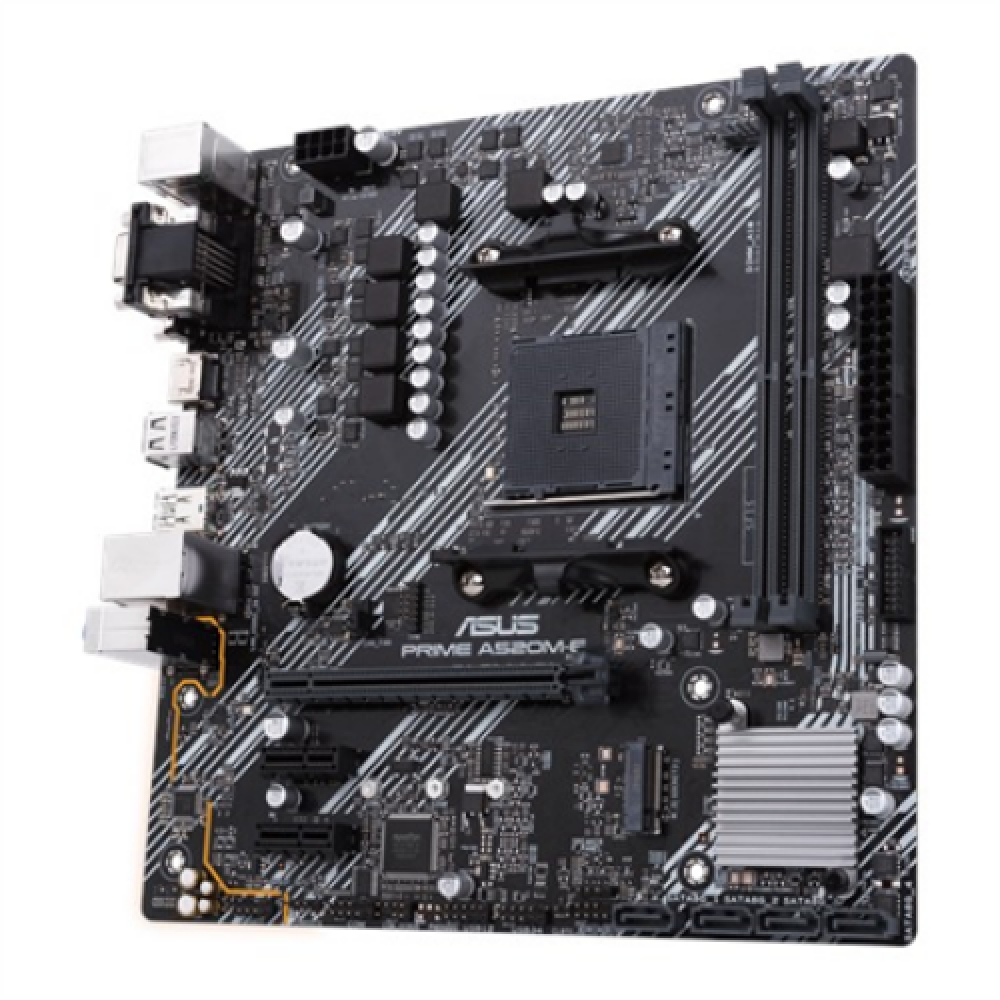 Asus PRIME A520M-E Memory slots 2 Chipset AMD A Micro ATX DDR4 Processor socket AM4 Processor family AMD