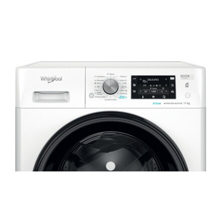 Whirlpool , Washing machine , FFD 11489 BV EE , Energy efficiency class A , Front loading , Washing capacity 11 kg , 1400 RPM , Depth 61 cm , Width 60 cm , Display , LCD , Steam function , White