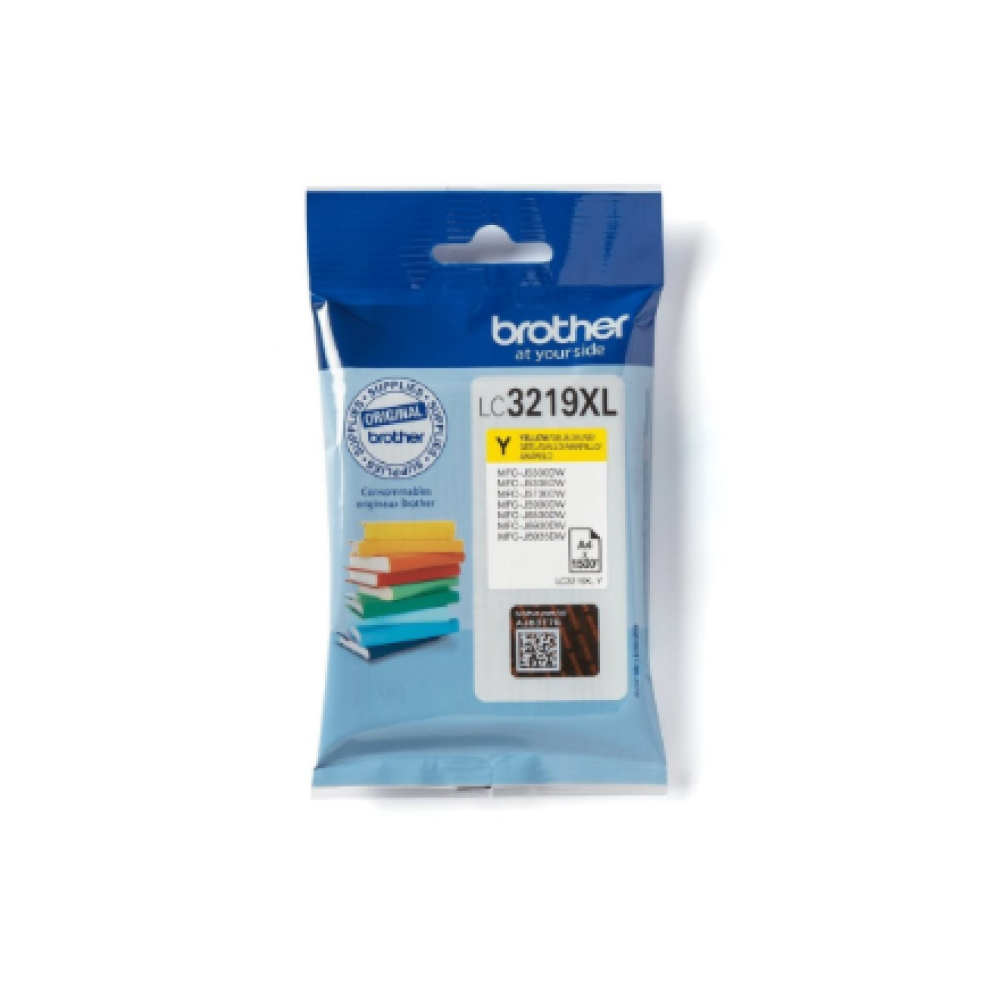 Brother Super High Yield Ink Cartridge LC3219XLBK , Ink Cartridge , Yellow