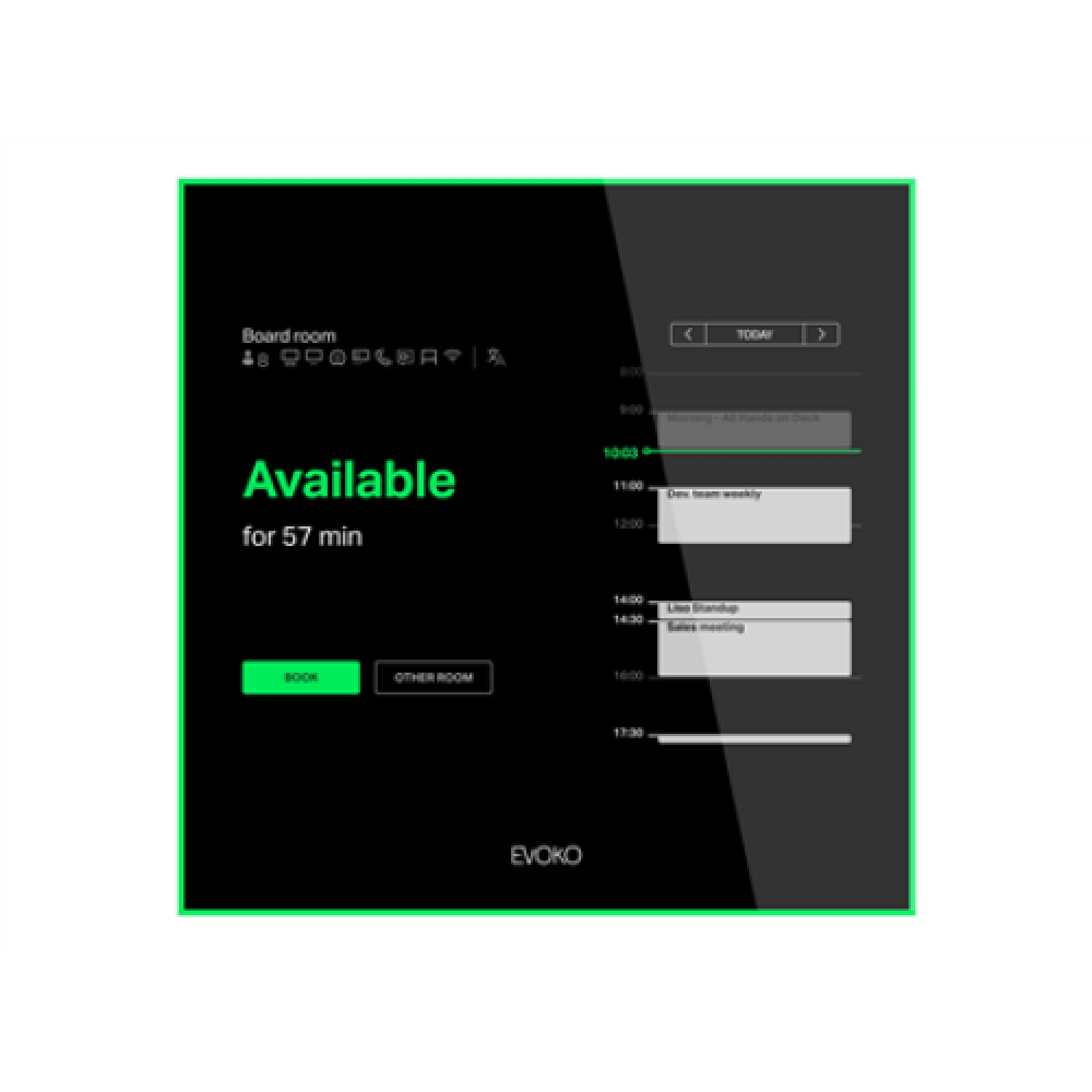 Evoko Naso Room Manager , Evoko , Naso , 8 , Landscape , Wi-Fi