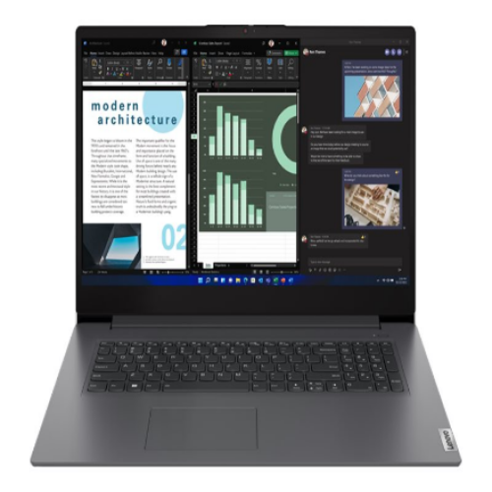 Lenovo , Essential V17 IRU , Iron Grey , 17.3 , IPS , FHD , 1920 x 1080 pixels , Anti-glare , Intel Core i5 , i5-1335U , 16 GB , DDR4-3200 , Intel Iris Xe Graphics , Windows 11 Pro , 802.11ax , 5.1 , English , Warranty 24 month(s) , Battery warranty 12 mo
