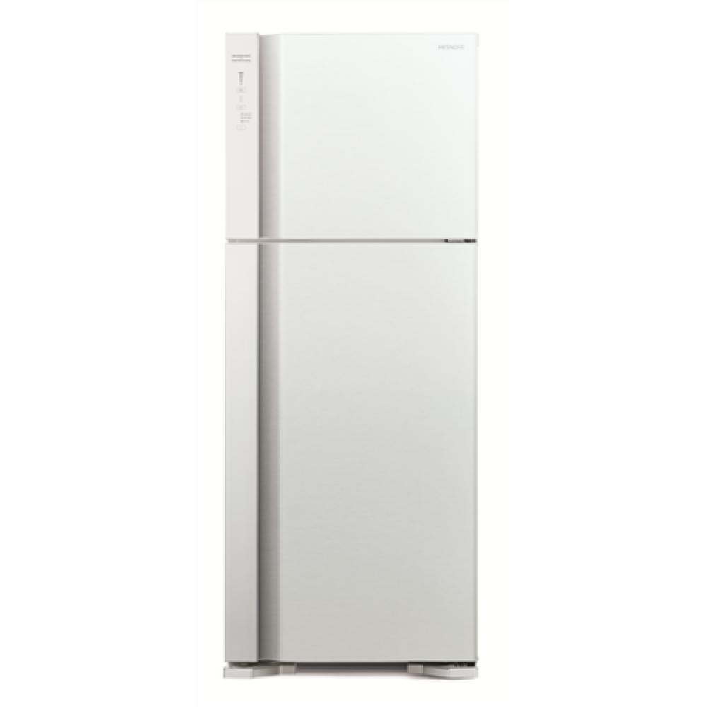 Hitachi Refrigerator R-V541PRU0 (PWH) Energy efficiency class F, Free standing, Double Door, Height 183.5 cm, No Frost system, Fridge net capacity 333 L, Freezer net capacity 117 L, 41 dB, Pure White