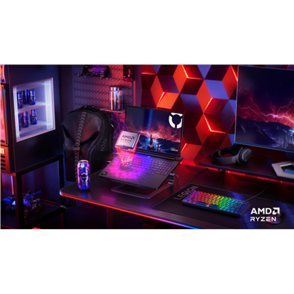 83RU001JNT Lenovo Legion Pro 7 16AFR10H , Eclipse Black , 16 , OLED , WQXGA , 2560 x 1600 pixels , 240 Hz , Glossy , AMD Ryzen 9 , 9955HX , 32 GB , SO-DIMM DDR5 , Solid-state drive capacity 1000 GB , NVIDIA GeForce RTX 5070 Ti , GDDR7 , 12 GB , Windows 11 Home , 802