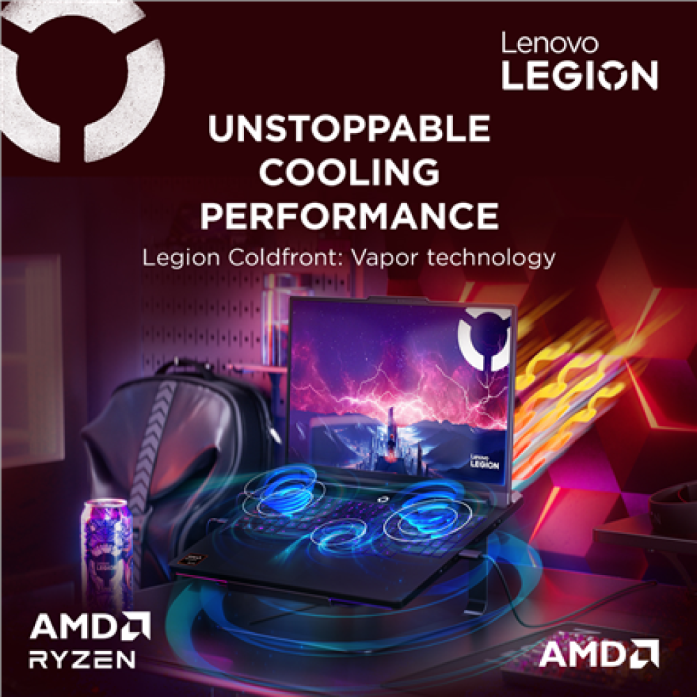 83RU001JNT Lenovo Legion Pro 7 16AFR10H , Eclipse Black , 16 , OLED , WQXGA , 2560 x 1600 pixels , 240 Hz , Glossy , AMD Ryzen 9 , 9955HX , 32 GB , SO-DIMM DDR5 , Solid-state drive capacity 1000 GB , NVIDIA GeForce RTX 5070 Ti , GDDR7 , 12 GB , Windows 11 Home , 802