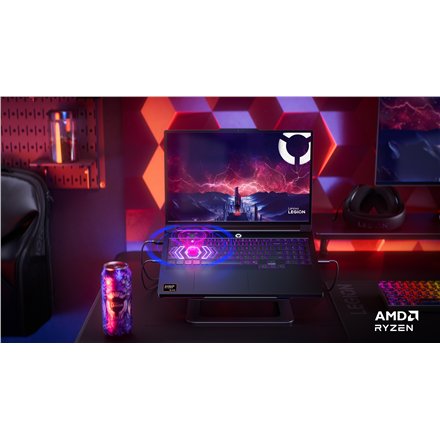 Lenovo Legion Pro 7 16AFR10H , Eclipse Black , 16 , OLED , WQXGA , 2560 x 1600 pixels , 240 Hz , Glossy , AMD Ryzen 9 , 9955HX , 32 GB , SO-DIMM DDR5 , Solid-state drive capacity 1000 GB , NVIDIA GeForce RTX 5070 Ti , GDDR7 , 12 GB , Windows 11 Home , 802