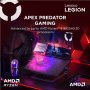 Lenovo Legion Pro 7 16AFR10H , Eclipse Black , 16 , OLED , WQXGA , 2560 x 1600 pixels , 240 Hz , Glossy , AMD Ryzen 9 , 9955HX , 32 GB , SO-DIMM DDR5 , Solid-state drive capacity 1000 GB , NVIDIA GeForce RTX 5070 Ti , GDDR7 , 12 GB , Windows 11 Home , 802