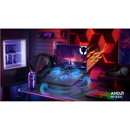 Lenovo Legion Pro 7 16AFR10H , Eclipse Black , 16 , OLED , WQXGA , 2560 x 1600 pixels , 240 Hz , Glossy , AMD Ryzen 9 , 9955HX , 32 GB , SO-DIMM DDR5 , Solid-state drive capacity 1000 GB , NVIDIA GeForce RTX 5070 Ti , GDDR7 , 12 GB , Windows 11 Home , 802