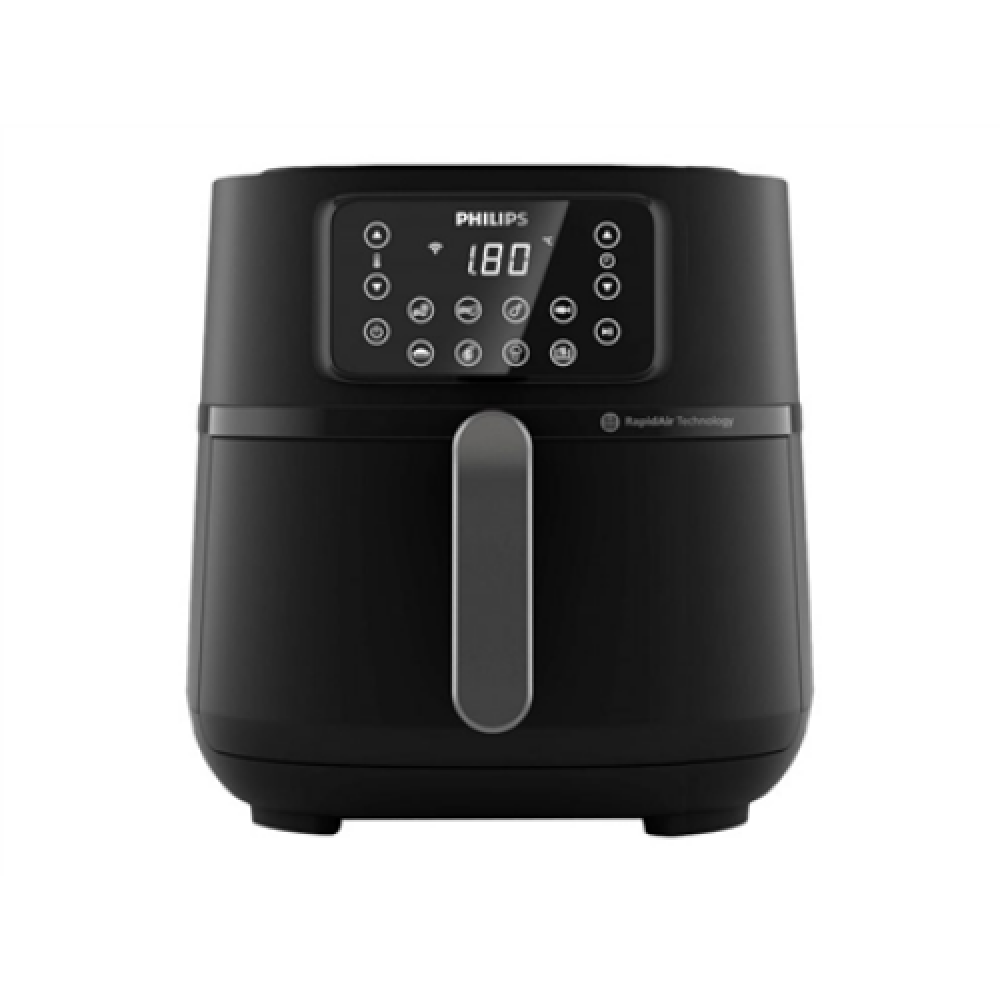 Philips XXL Airfryer , HD9285/90 , Power 2000 W , Capacity 7.2 L , Black/Dark silver