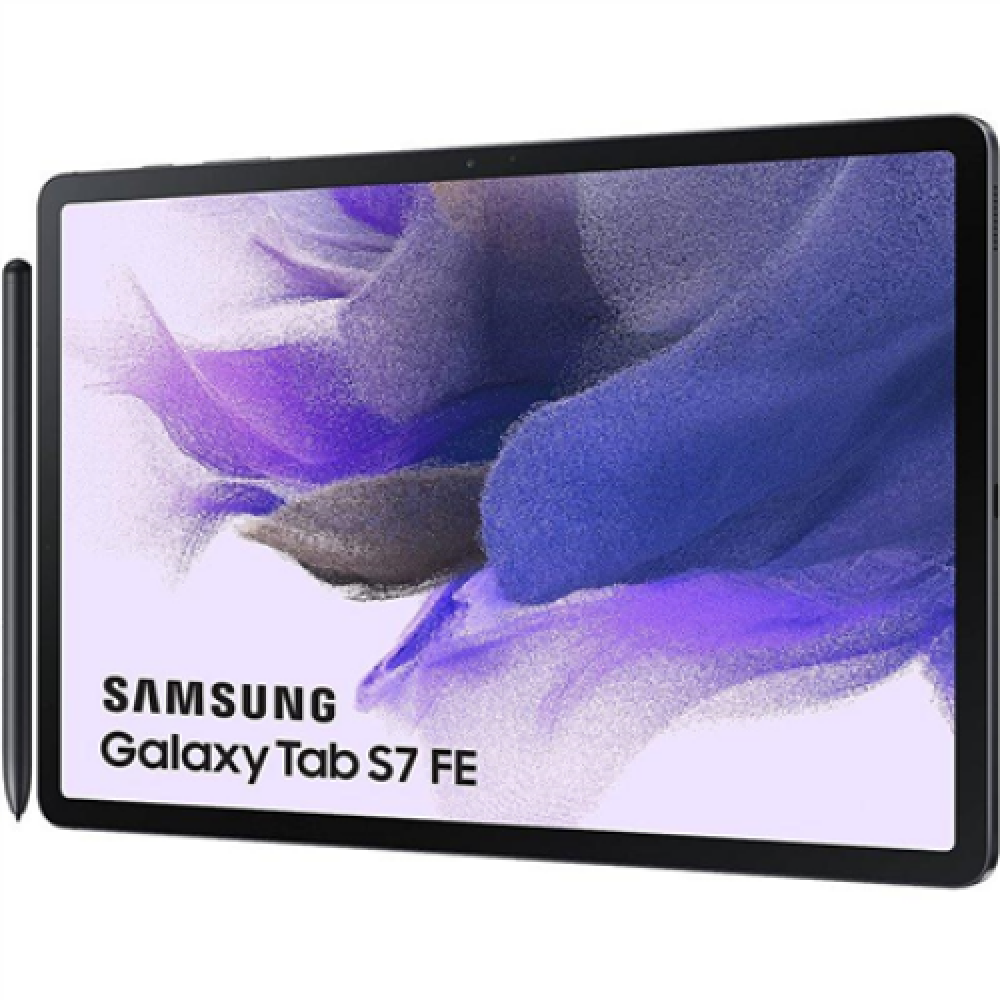 Samsung , Galaxy Tab S7 FE , T733 , 12.4 , Mystic Black , TFT , Qualcomm SM7325 , Snapdragon 778G , 6 GB , 128 GB , Wi-Fi , Front camera , 5 MP , Rear camera , 8 MP , Bluetooth , 5.2 , Android , 11 , Warranty 24 month(s)