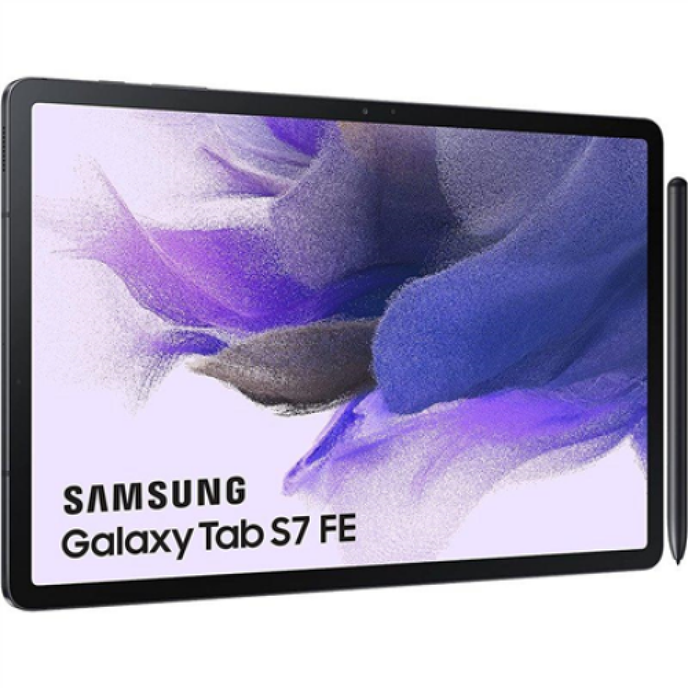 Samsung , Galaxy Tab S7 FE , T733 , 12.4 , Mystic Black , TFT , Qualcomm SM7325 , Snapdragon 778G , 6 GB , 128 GB , Wi-Fi , Front camera , 5 MP , Rear camera , 8 MP , Bluetooth , 5.2 , Android , 11 , Warranty 24 month(s)