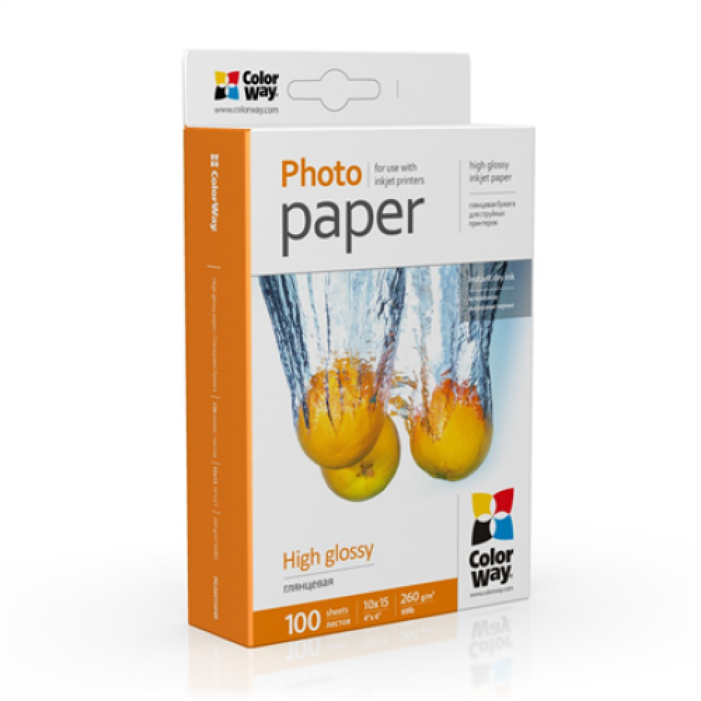 Photo Paper , PG2601004R , White , 260 g/m² , 10 x 15 cm , Glossy