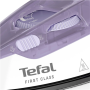 TEFAL First Class DB1612E0 , Steam Travel Iron , 1000 W , Continuous steam 10 g/min , Steam boost performance 45 g/min , White/Purple