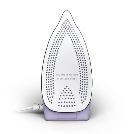 TEFAL First Class DB1612E0 , Steam Travel Iron , 1000 W , Continuous steam 10 g/min , Steam boost performance 45 g/min , White/Purple