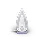 TEFAL First Class DB1612E0 , Steam Travel Iron , 1000 W , Continuous steam 10 g/min , Steam boost performance 45 g/min , White/Purple