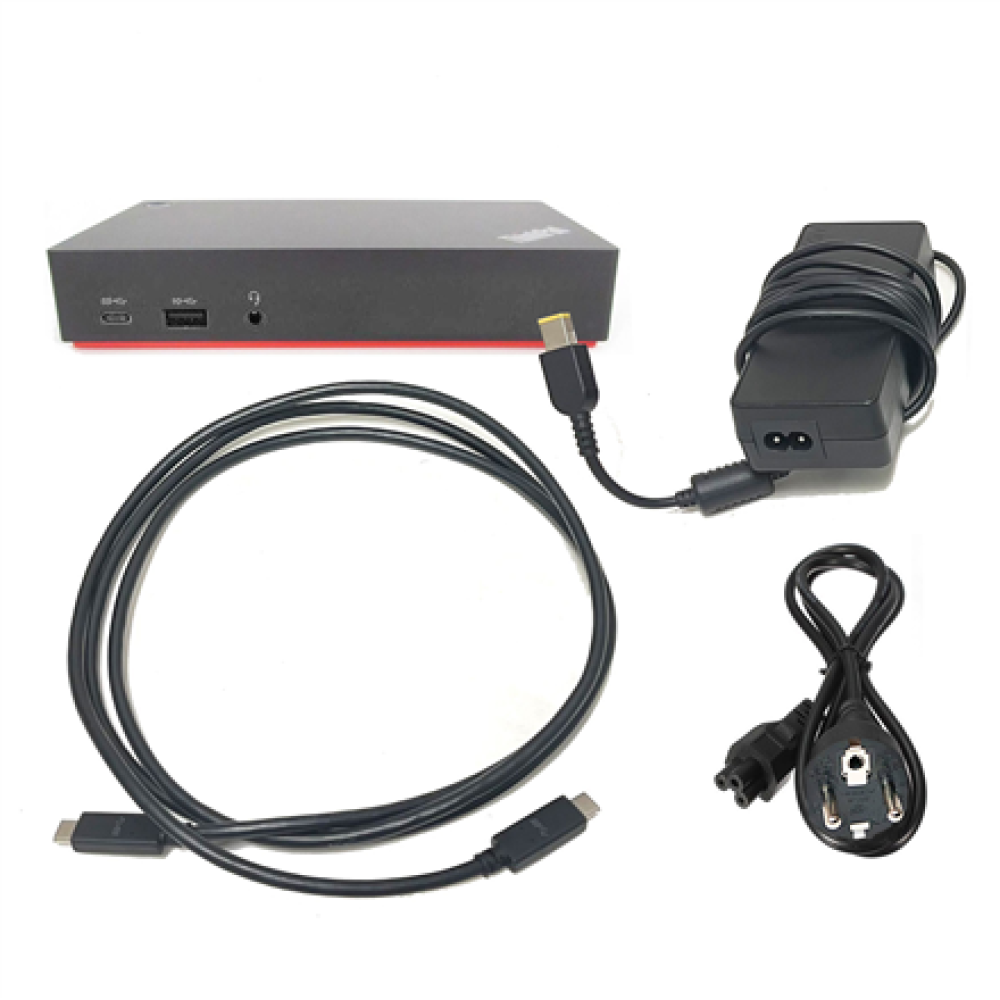 Lenovo Renewed ThinkPad USB-C Dock Gen 2 40AS 90W Used incl. PSU