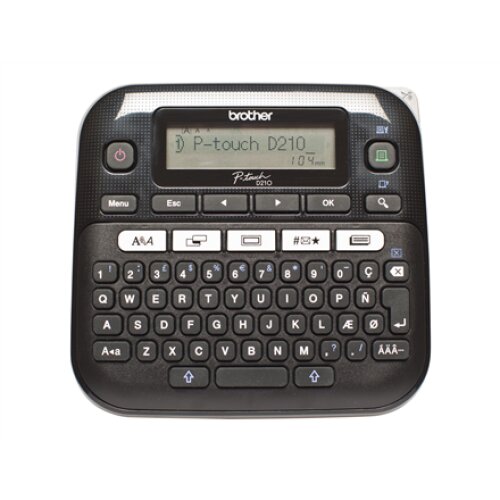 Brother PT-D210VP , Thermal , Label Printer , Black