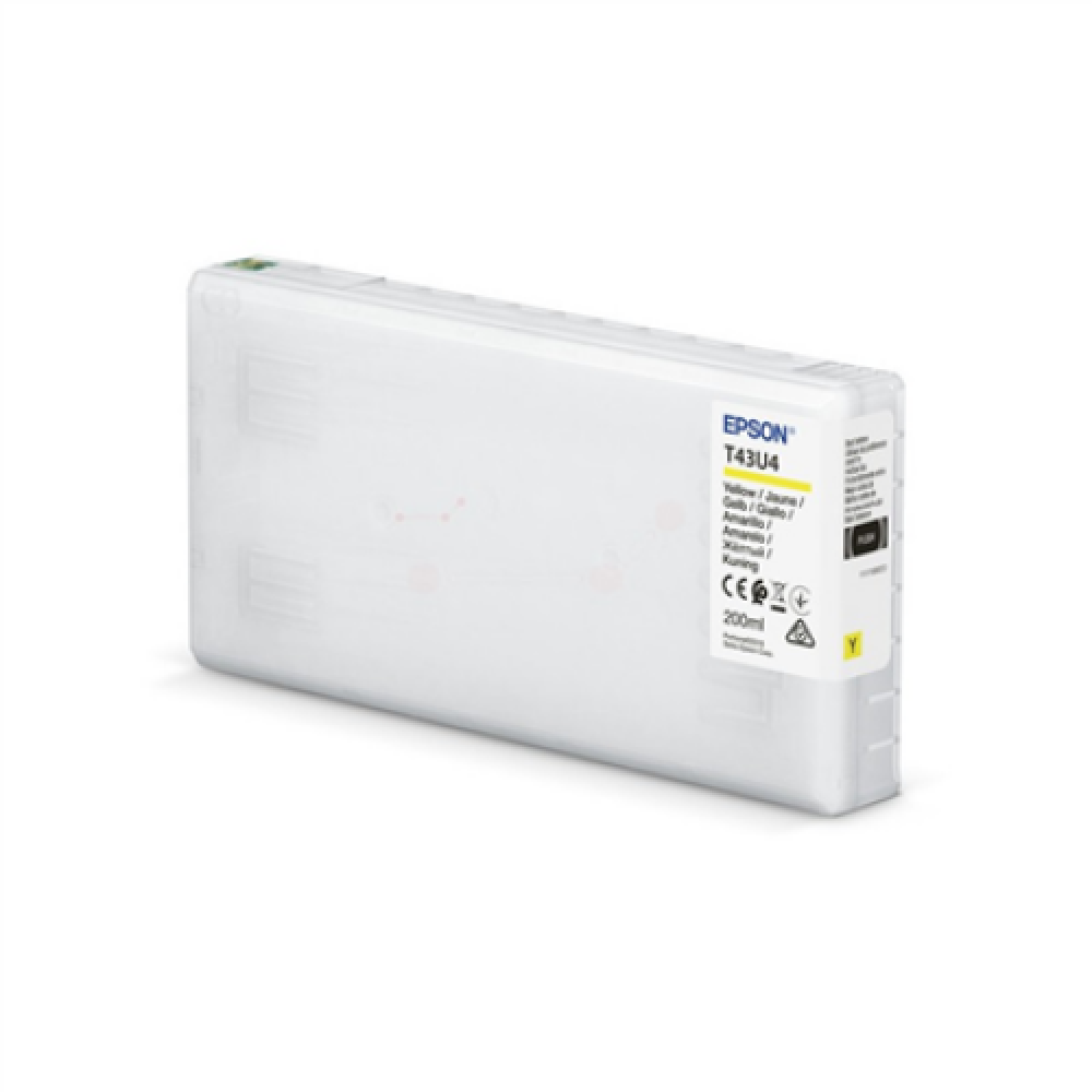 Epson SURELAB SL-D800 , T43U , Ink cartrige , Yellow
