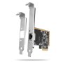 AXAGON Gigabit Ethernet PCI-Express network card with proven Realtek chipset version , PCEE-GRF
